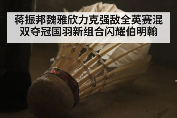 蒋振邦魏雅欣力克强敌全英赛混双夺冠国羽新组合闪耀伯明翰